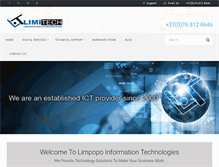 Tablet Screenshot of limitech.co.za